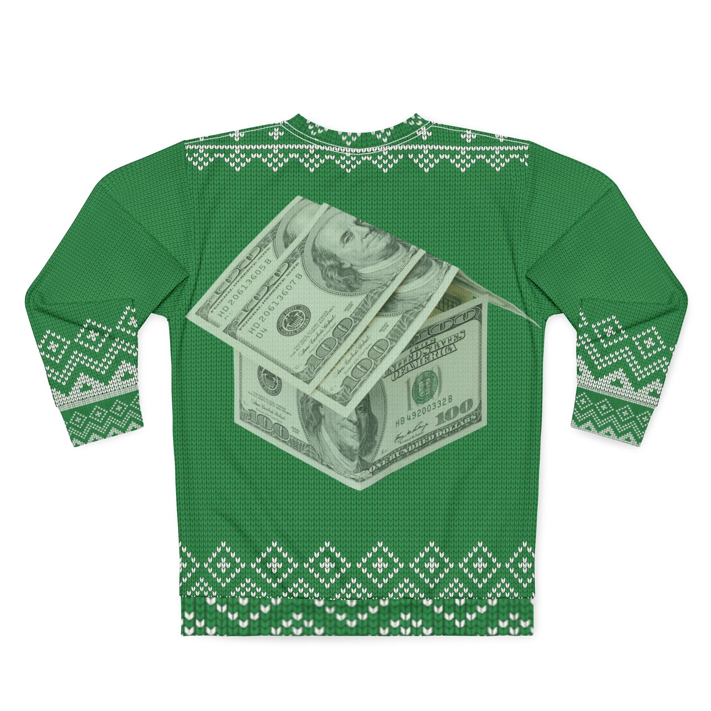 UGLY Christmas Sweater -REAL ESTATE - Naughty or Nice .... Let's Make an Offer