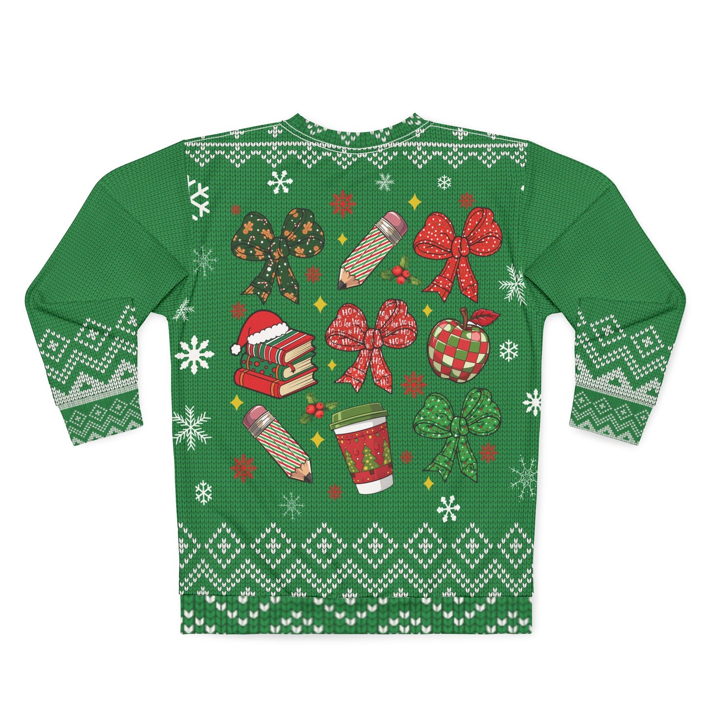 UGLY Christmas Sweater - School Bus Driver - Can Be Personalized