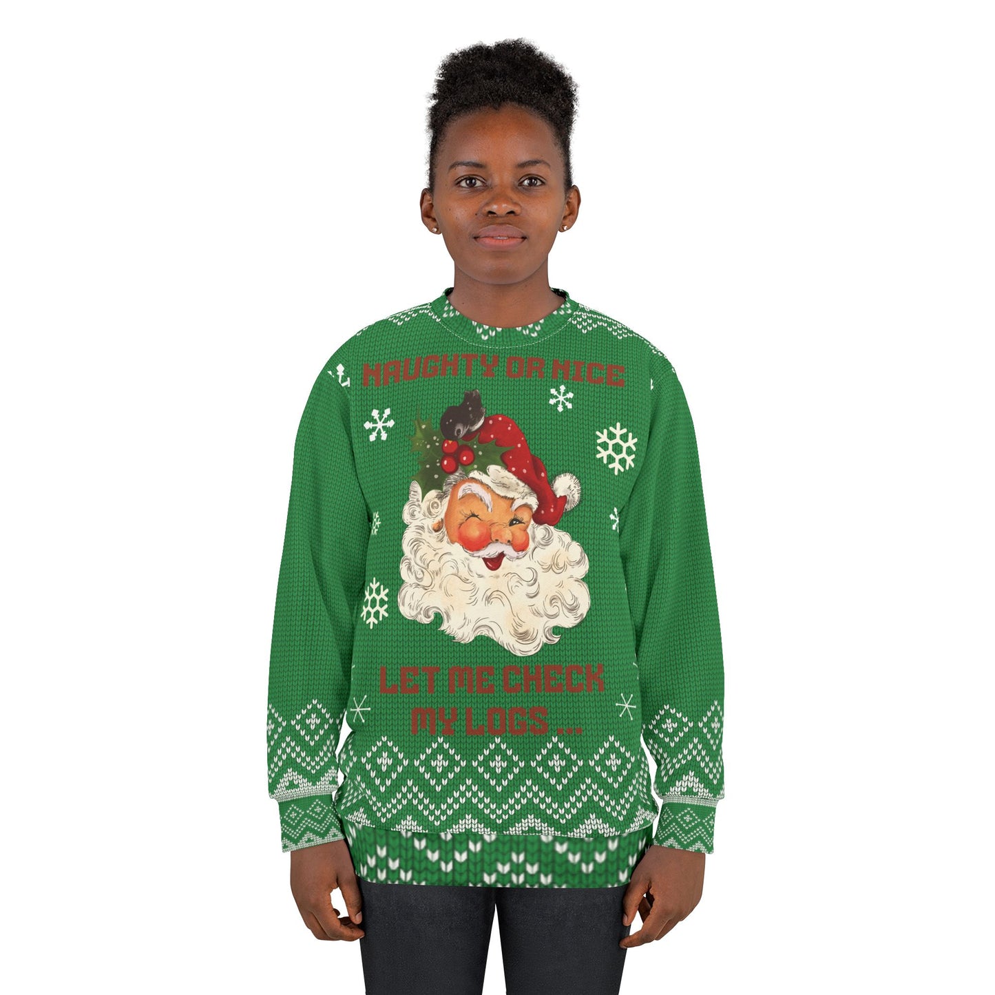 UGLY Dispatcher - Christmas Sweater - Naughty of Nice