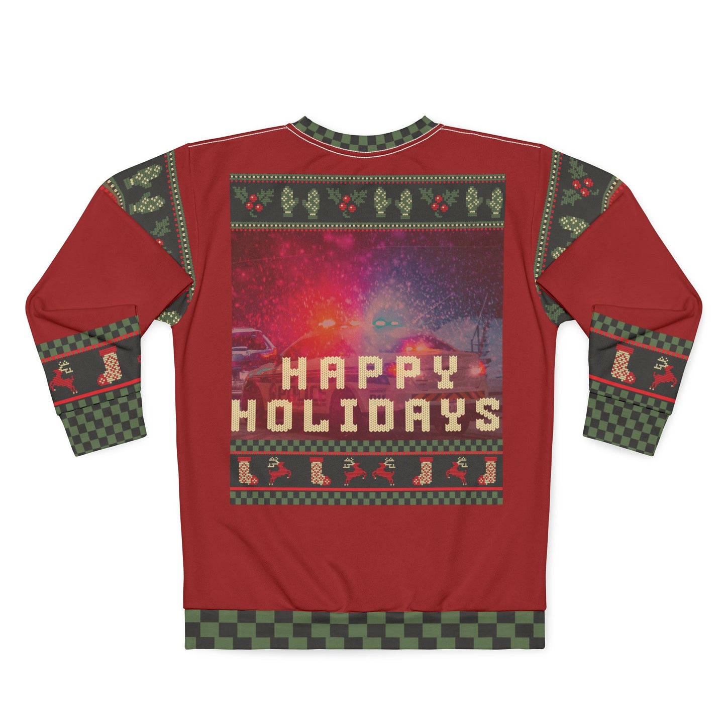 UGLY Christmas Sweater - POLICE DISPATCHER - Sure to get some laughs
