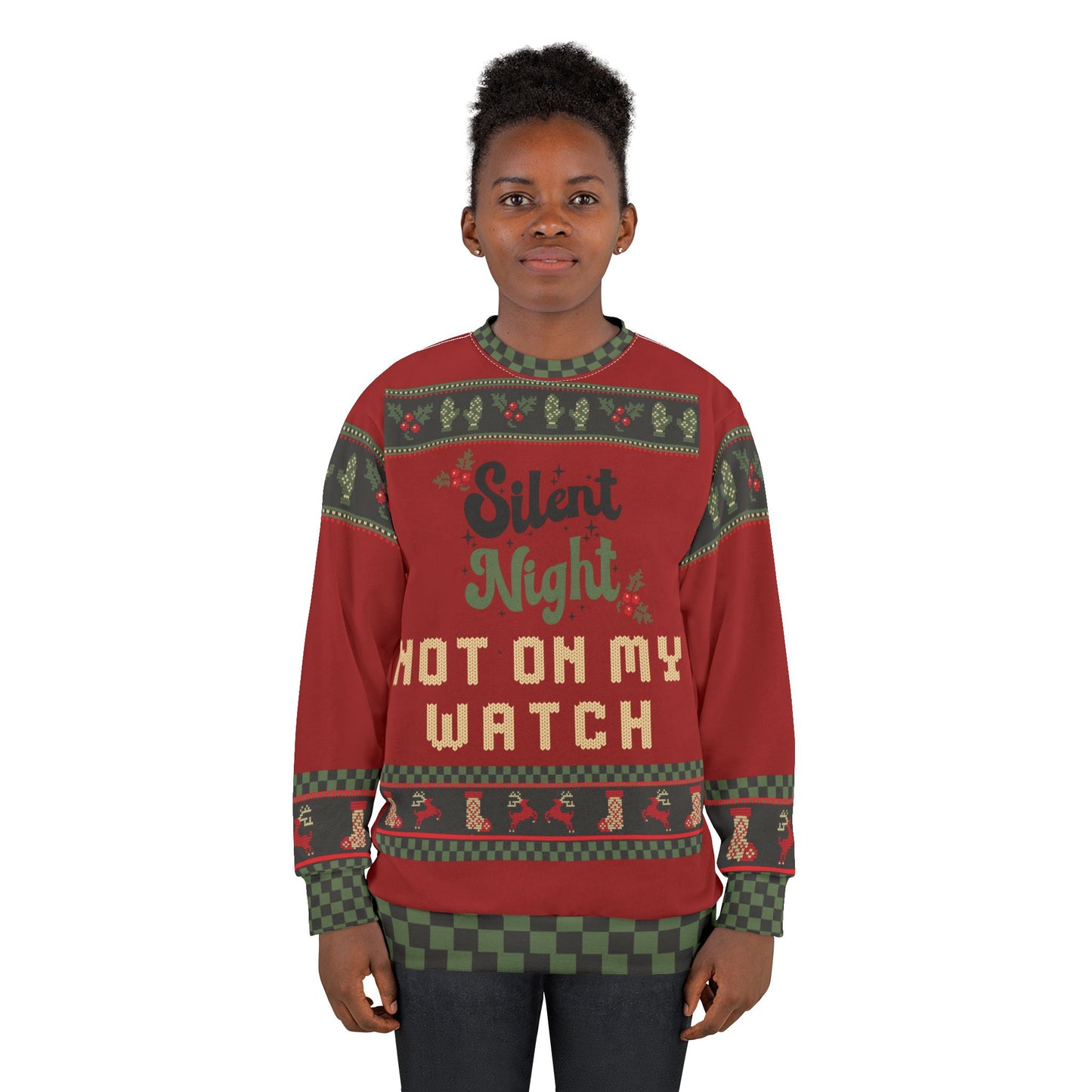 UGLY Christmas Sweater - POLICE DISPATCHER - Sure to get some laughs