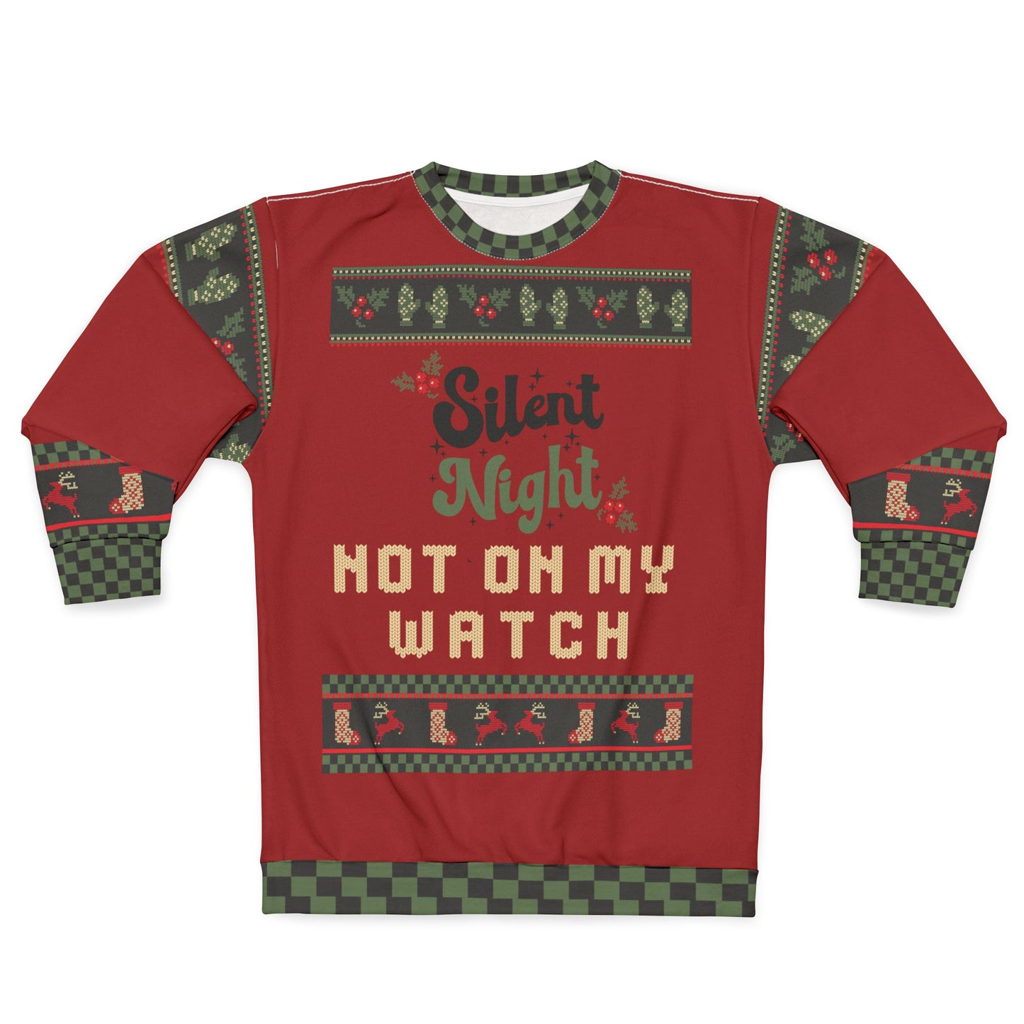 UGLY Christmas Sweater - POLICE DISPATCHER - Sure to get some laughs