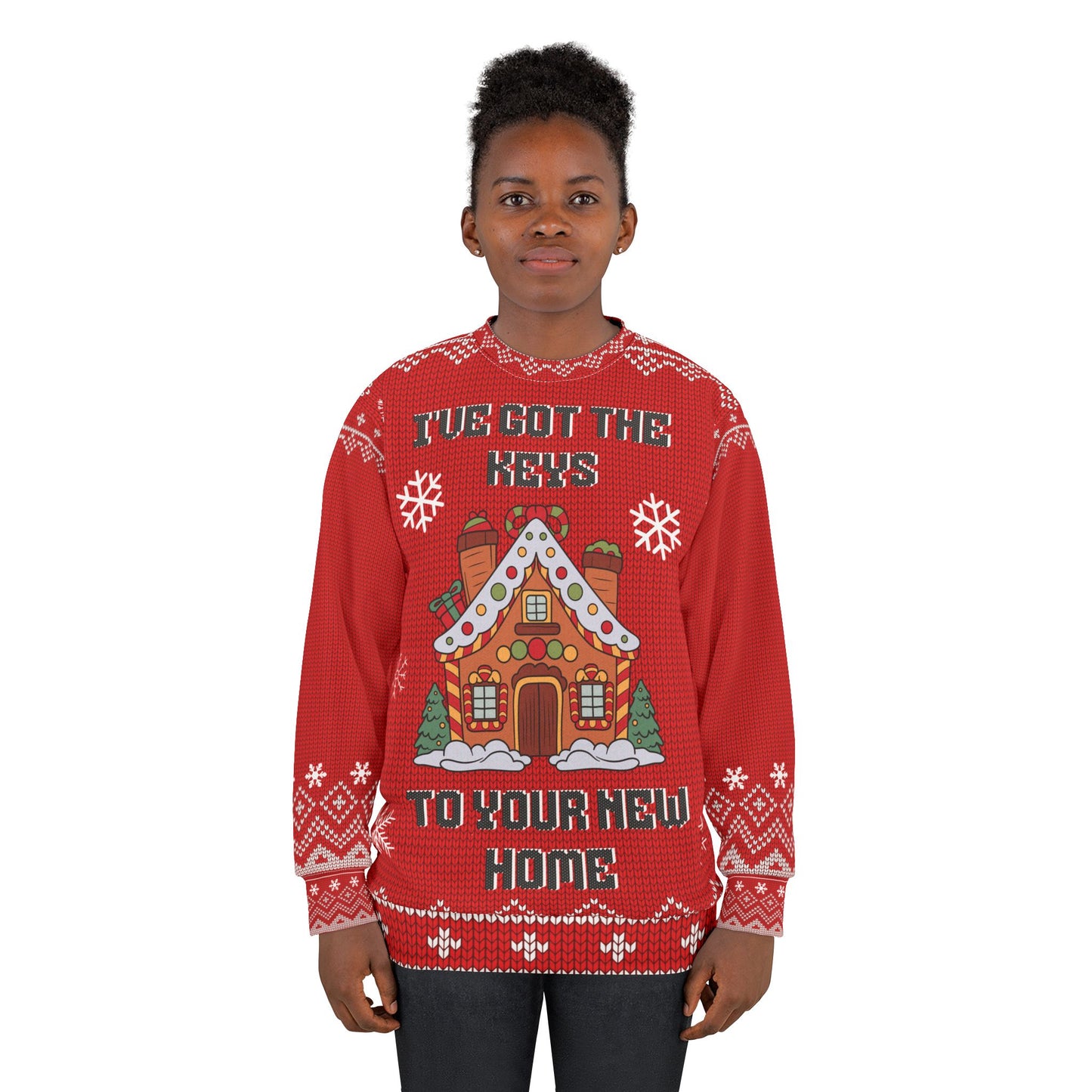 (Not So) Ugly Christmas Sweater - REAL ESTATE AGENT - I've Got The Keys to your New House - Real Estate Agent