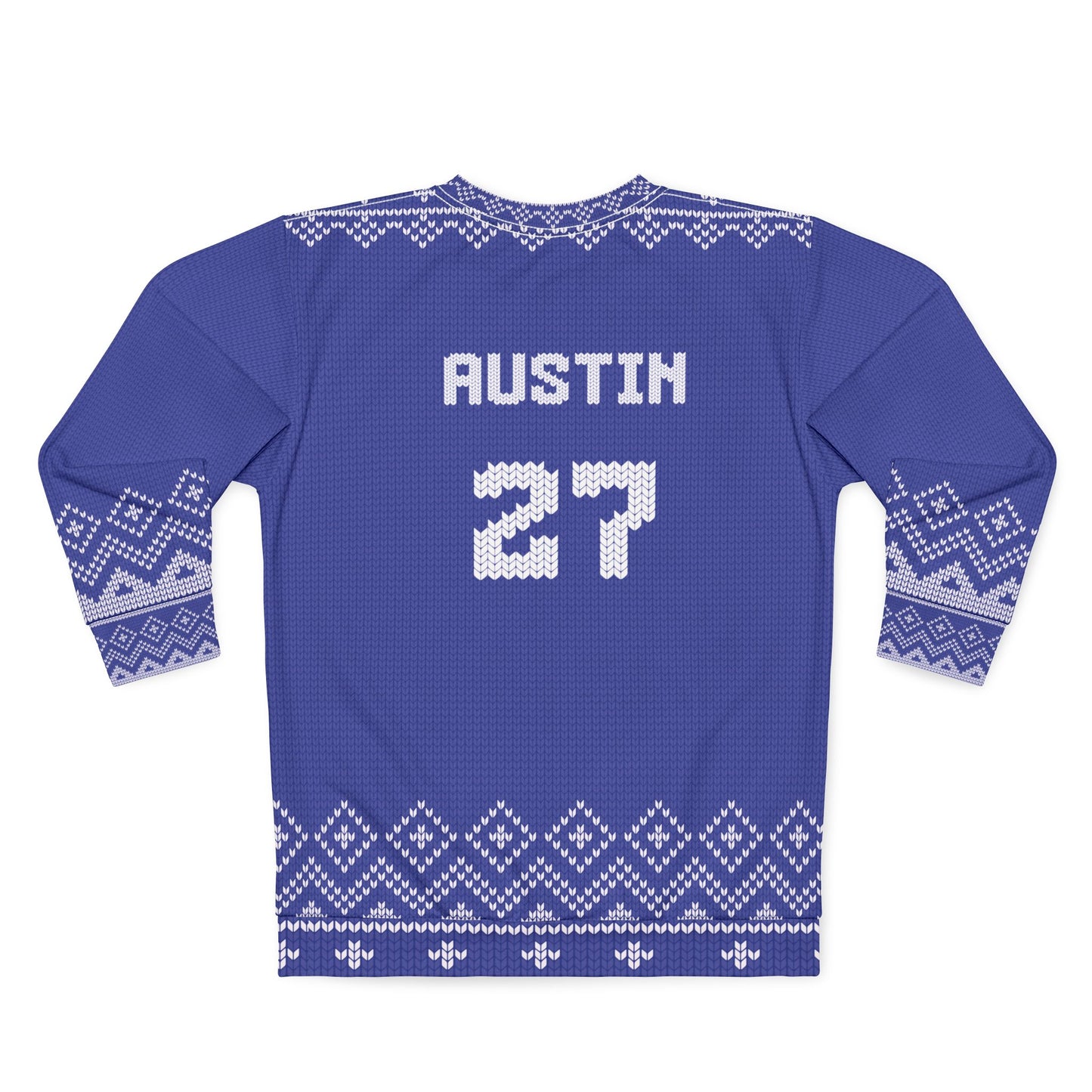 UGLY Christmas Sweater - HOCKEY - Happy Hockeydays - CAN BE PERSONALIZED