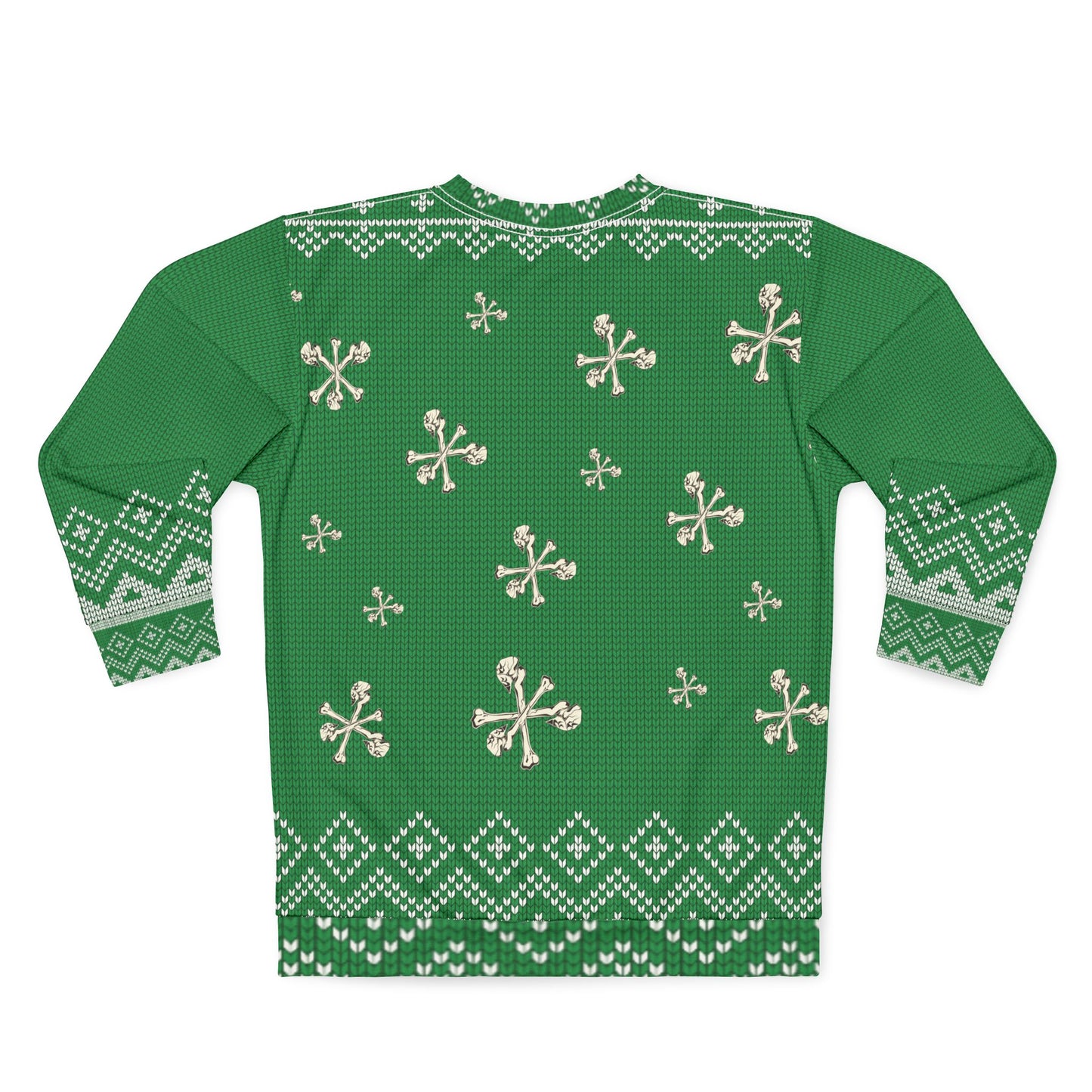 UGLY Christmas Sweater - Skeleton - Happy and Shit