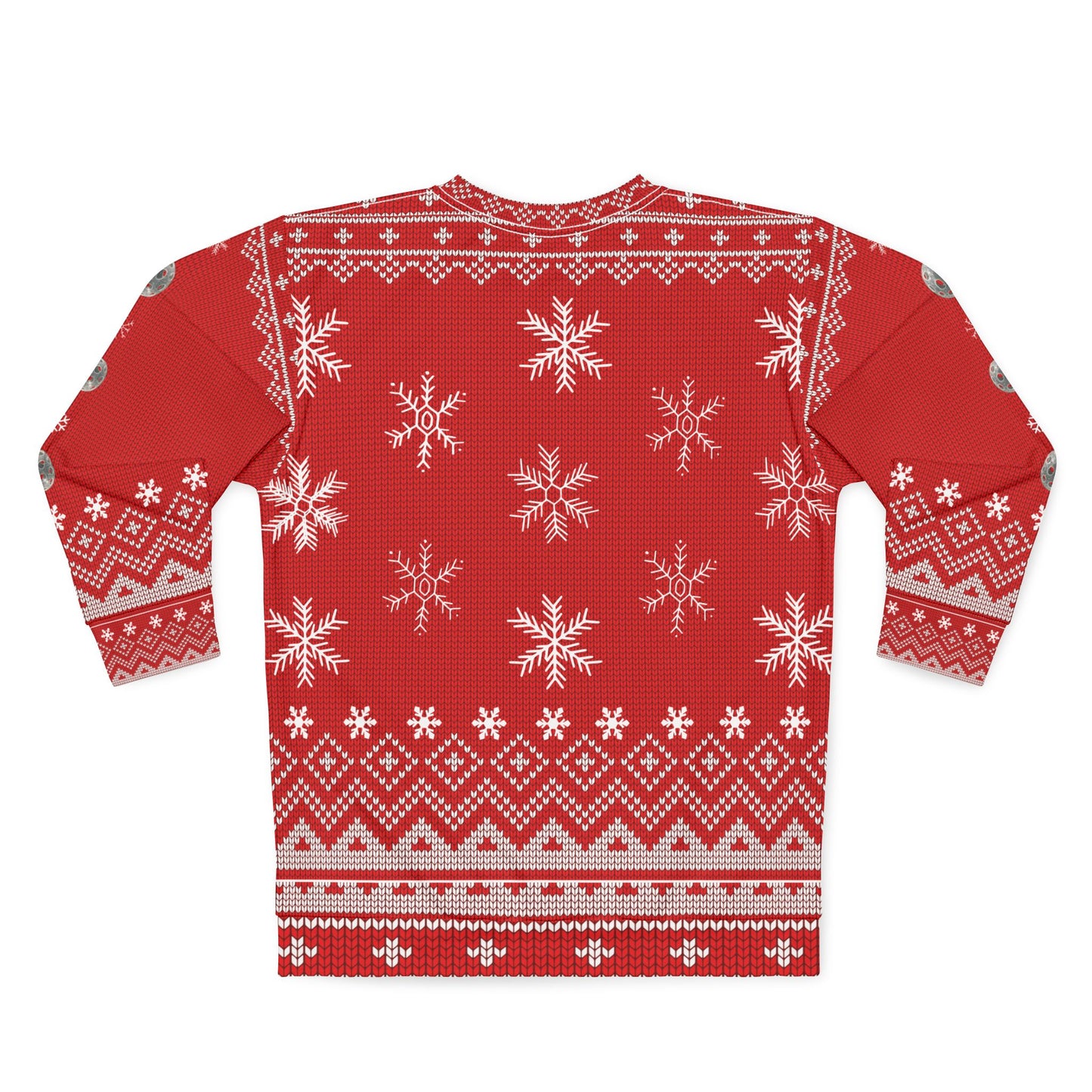 Funny Pickleball Ugly Christmas Sweater | Merry Picklemas to All Sweatshirt | Holiday Gift for Pickleball Players & Fans