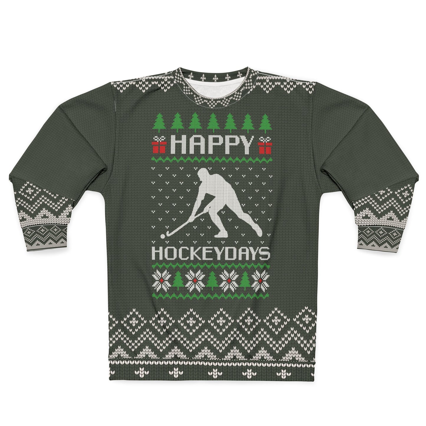 UGLY Christmas Sweater - HOCKEY - Don't PUCK with Me!