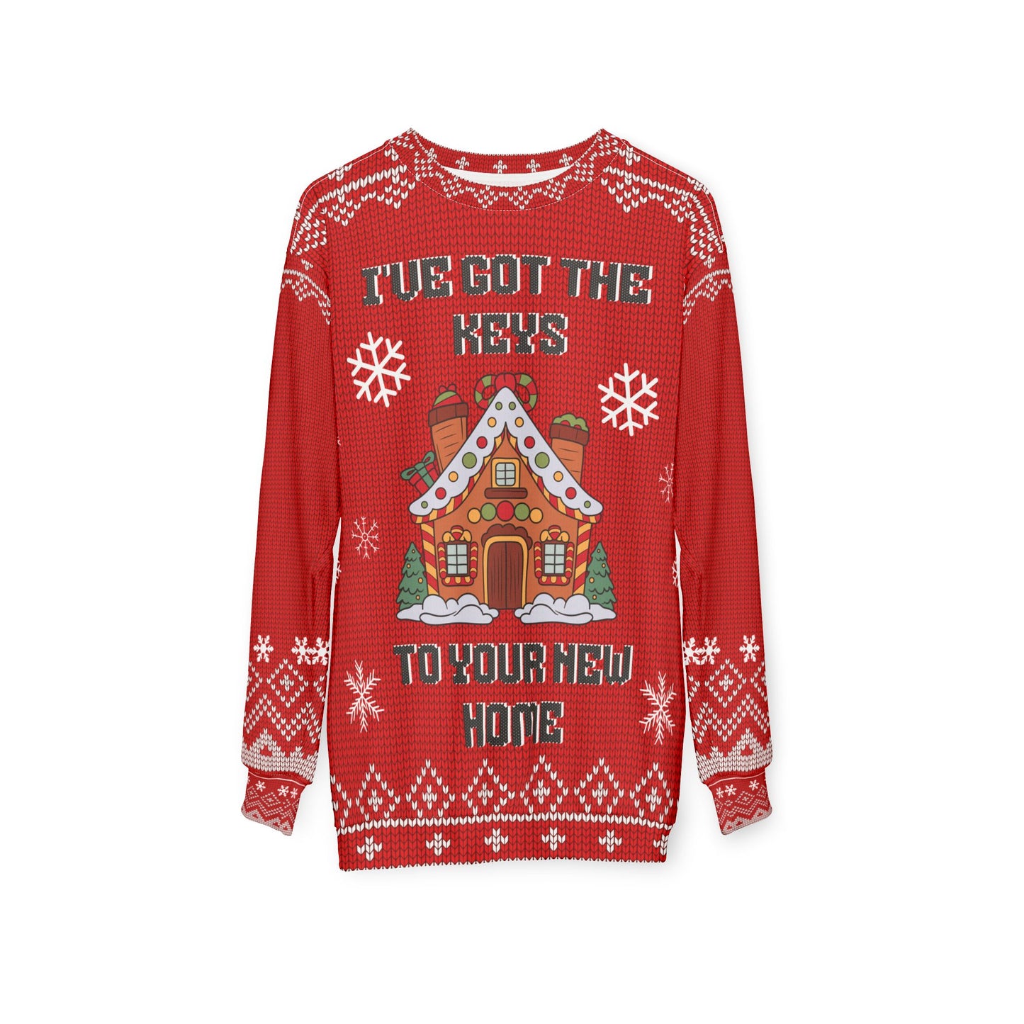 (Not So) Ugly Christmas Sweater - REAL ESTATE AGENT - I've Got The Keys to your New House - Real Estate Agent