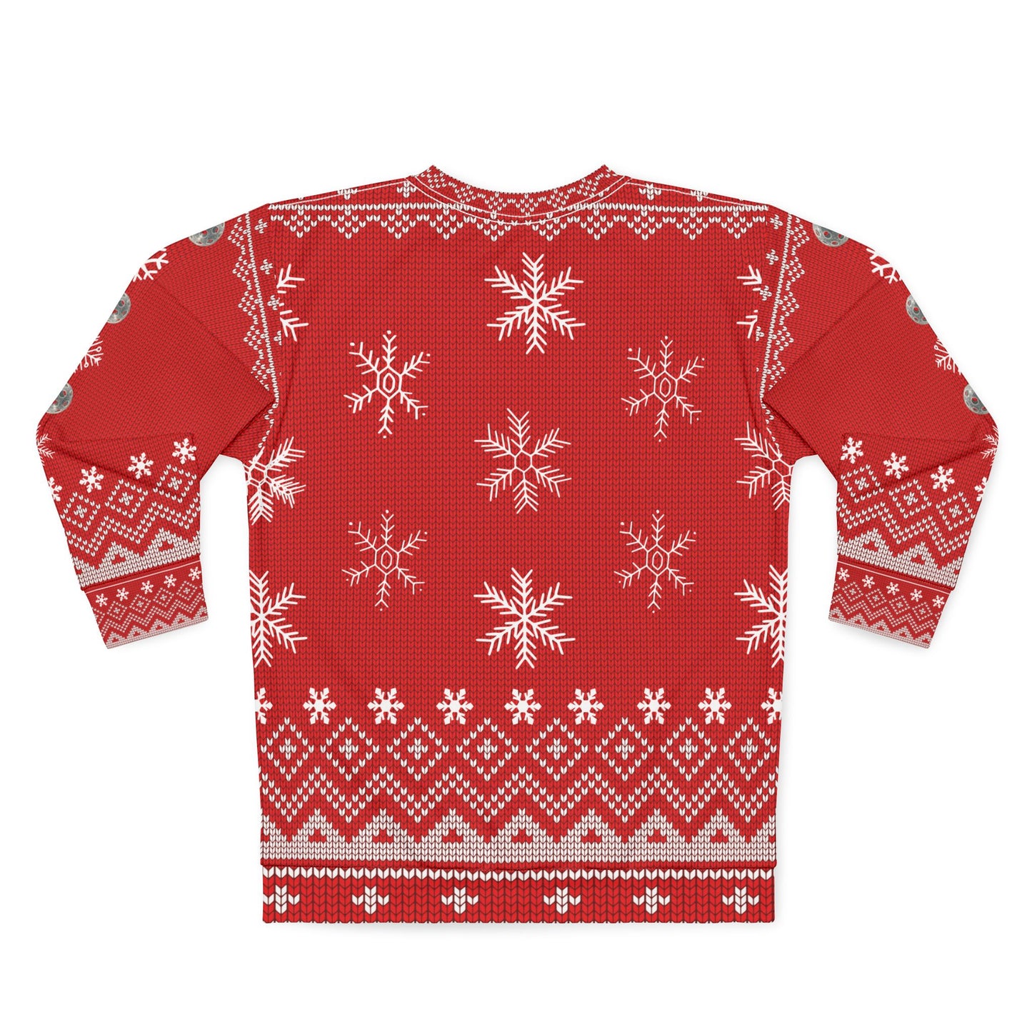 Funny Pickleball Ugly Christmas Sweater | “Hi, I’m a Pickleball Addict” Sweatshirt | Holiday Gift for Pickleball Players & Fans