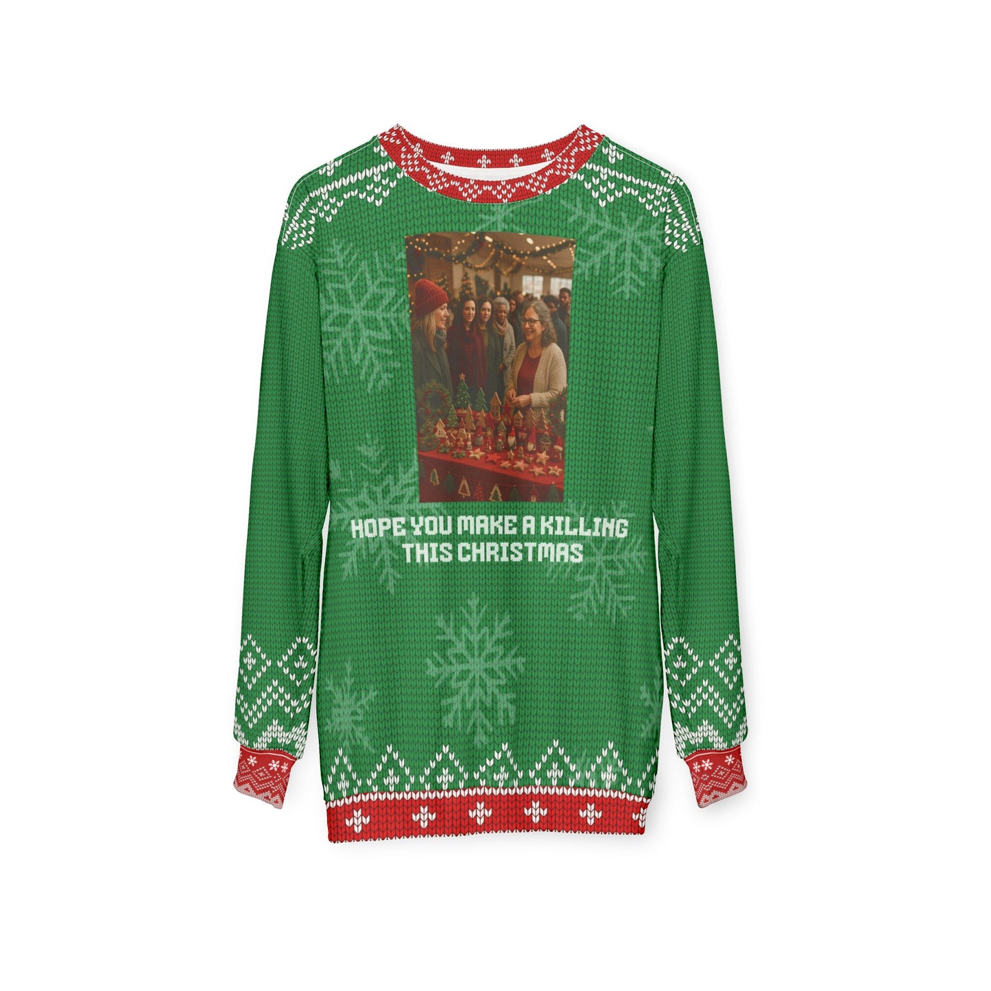 Crime Show Christmas Sweater • “Hope You Make a Killing This Christmas” Sweatshirt • Funny True Crime Holiday Sweater • Crafters