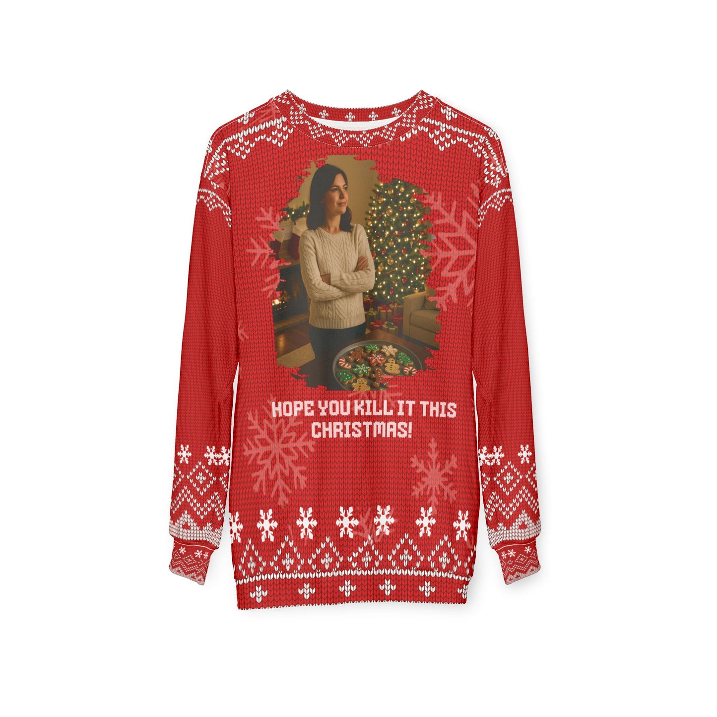 Crime Show Christmas Sweater • “Hope You Kill It This Christmas” Sweatshirt • Funny True Crime Holiday Sweater • Dark Humor Xmas Gift